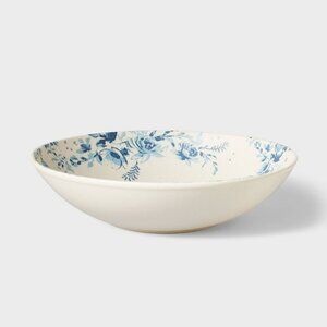 12" Melamine Floral Serving Bowl Blue – Threshold Studio McGee, Target 2023